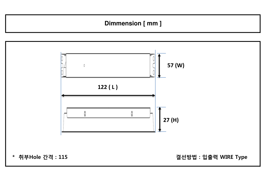 JL Series 치수도